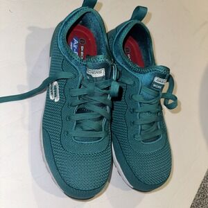 Skechers Mens Bulkin Balran Comp Toe Size 7.5 Green